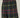 Wide Leg Pleated Trouser in Night Tartan