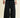 Strip Stripe Balloon Trousers — Black