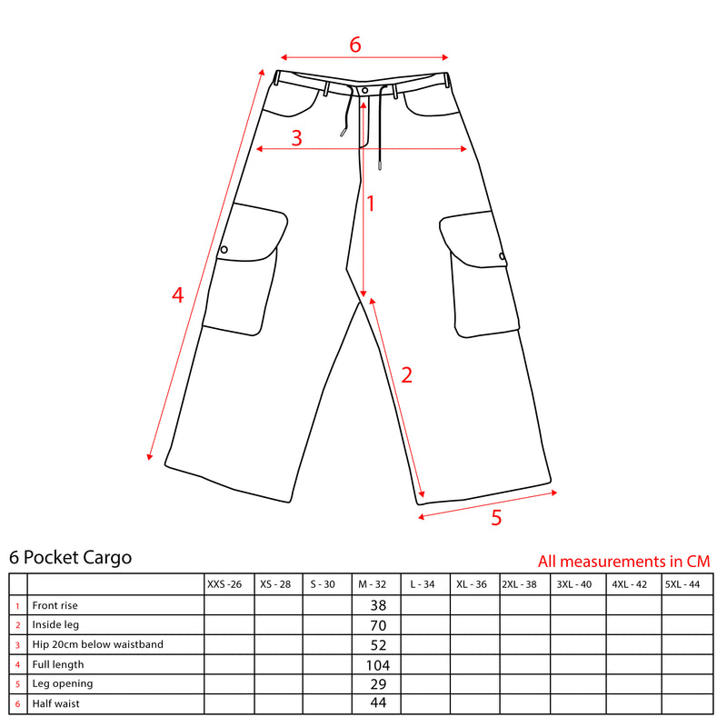 Six Pocket Cargo Trousers – Tidal Pool