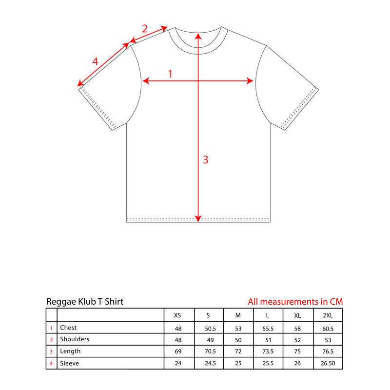 Reggae Klub Tee – White
