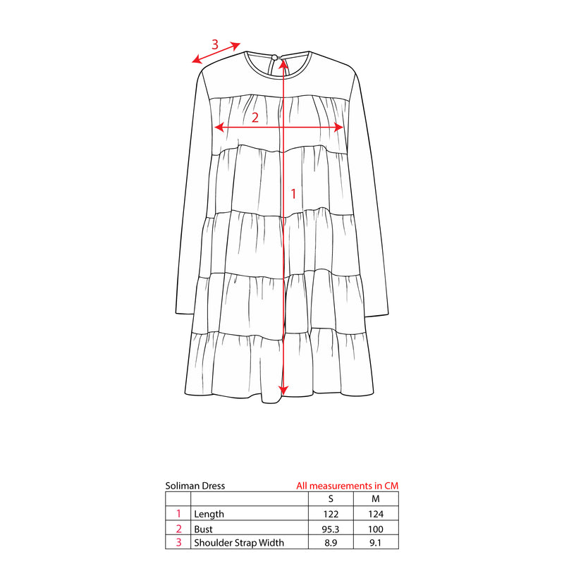 Soliman Dress – Ivory
